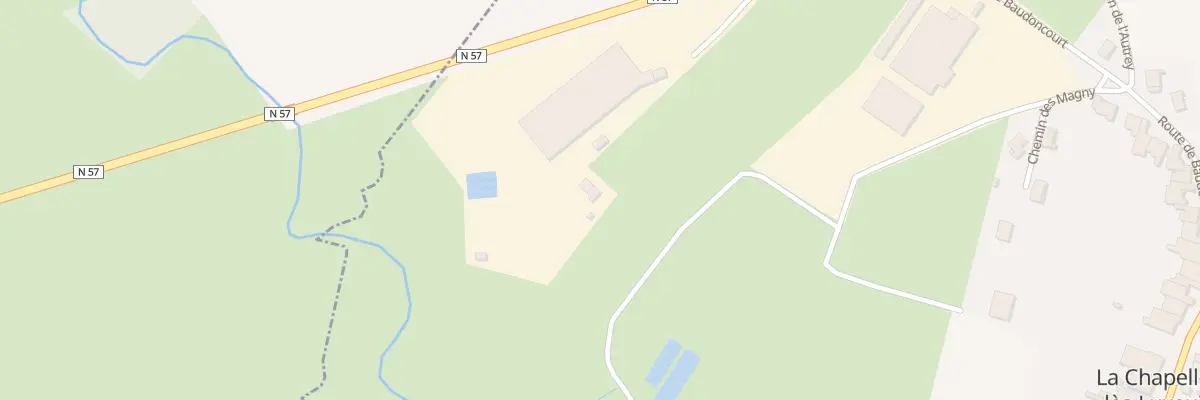 Plan du 5036A Le Magny à La Chapelle-lès-Luxeuil