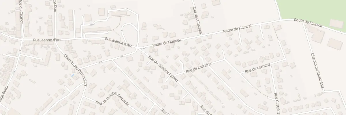 Plan du 1 Rue de Lorraine à Dombasle-sur-Meurthe