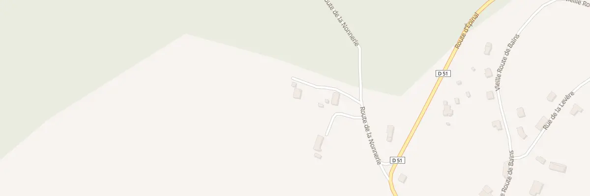 Plan du 5 Rte de la Nonnerie à Uzemain