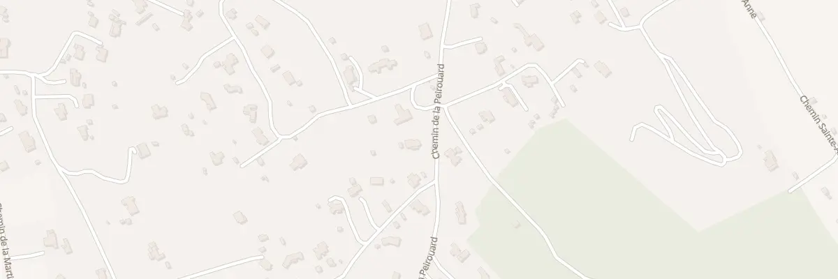 Plan du 971 Che de la Peirouard à Lorgues