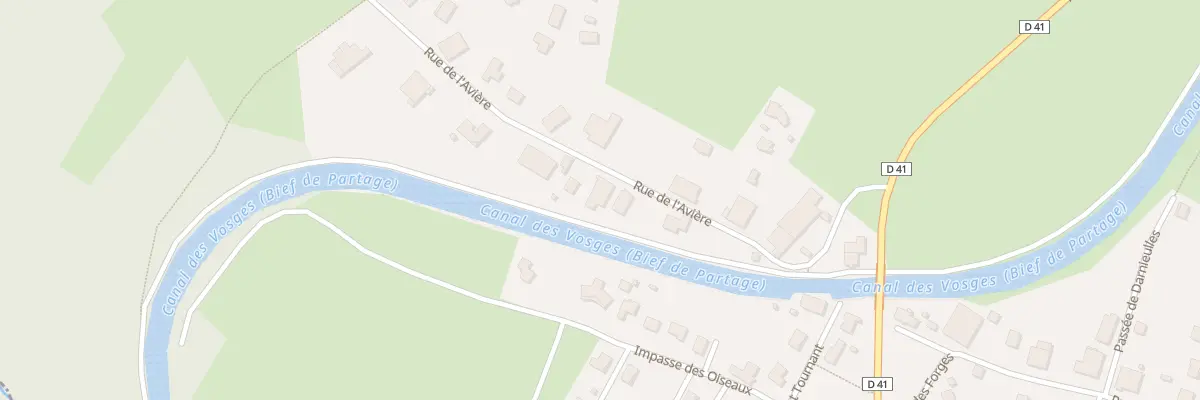 Plan du 9 Rue de l’Avière à Sanchey
