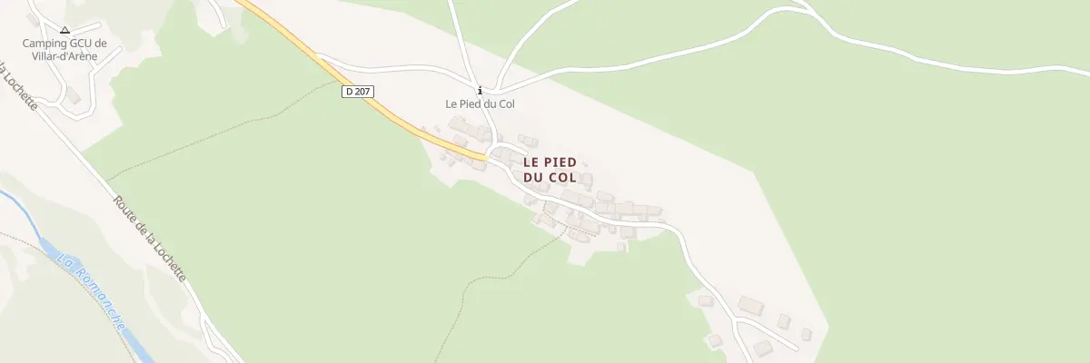 Plan du 25 Che des Sagnes à Villar-d’Arêne