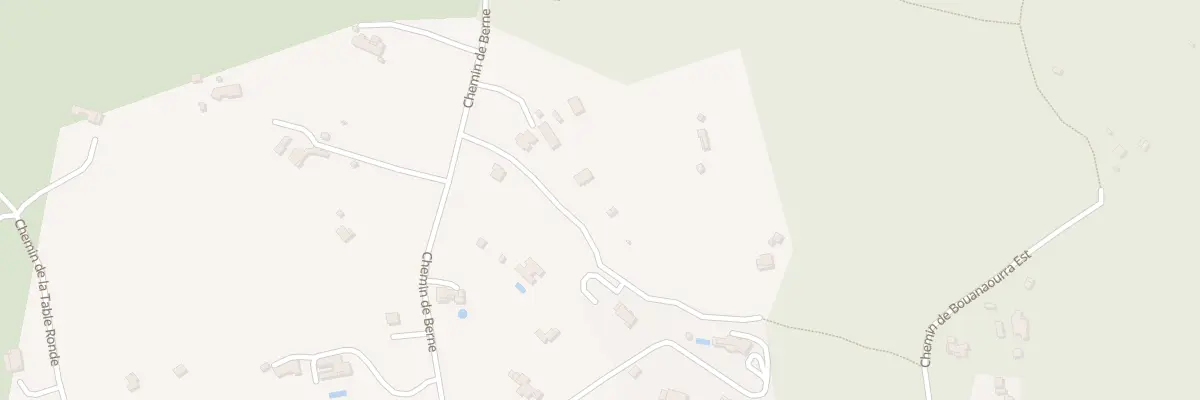 Plan du 1500 Che de Berne à Lorgues