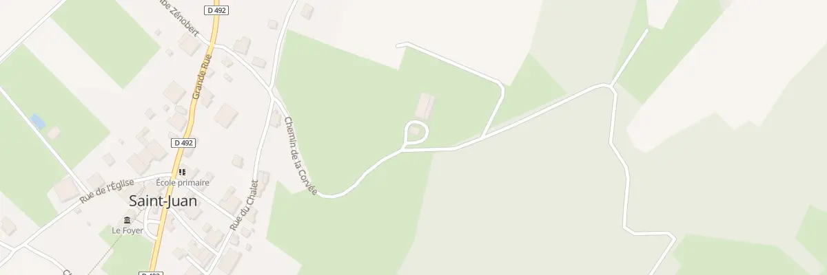 Plan du 11 Rue de la Corvée à Saint-Juan