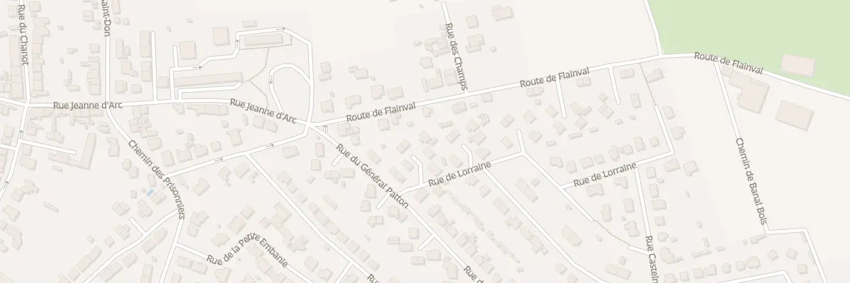 Plan du 5 Rue de Lorraine à Sommerviller