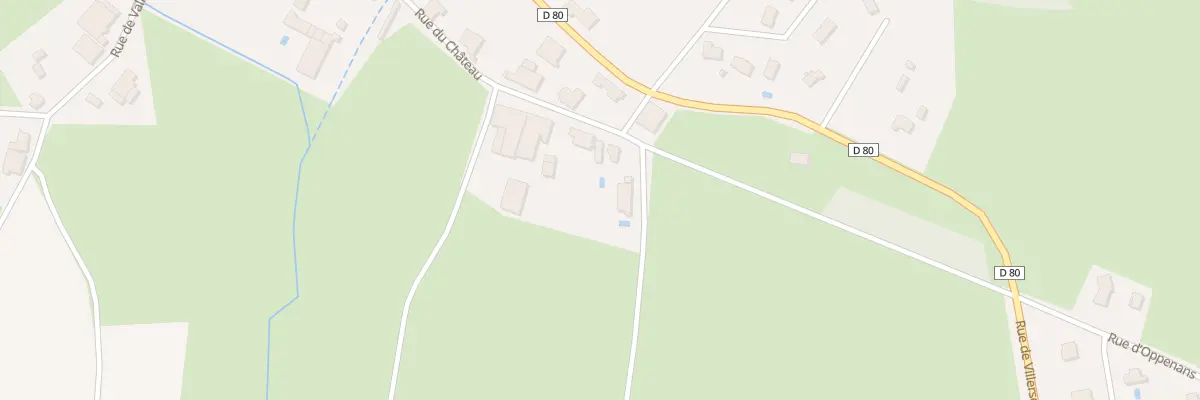 Plan du 28 Rue du Château à Borey