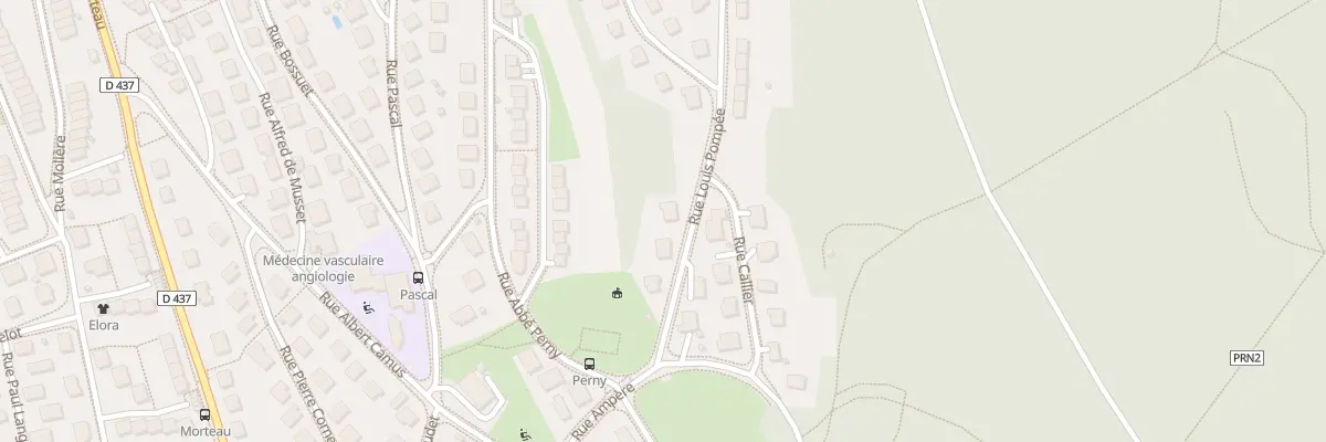 Plan du 5 Rue Pompée à Pontarlier