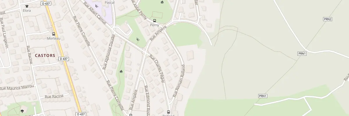 Plan du 7 Rue Romain Rolland à Pontarlier
