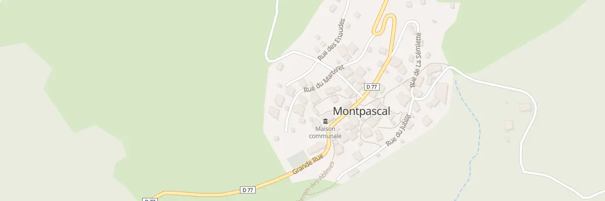 Plan du 6004 Vers l’Eglise Pontamafrey à La Tour-en-Maurienne