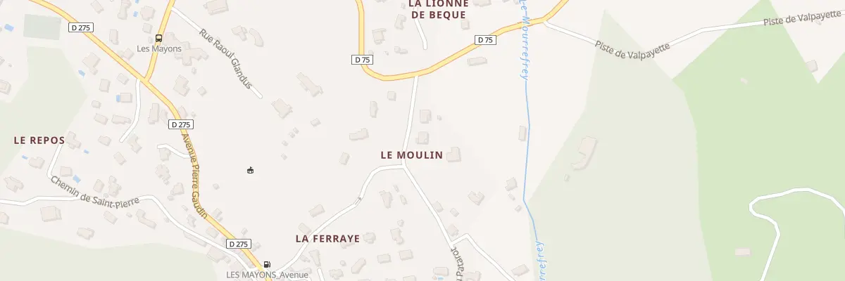 Plan du 5276 Le Moulin aux Mayons