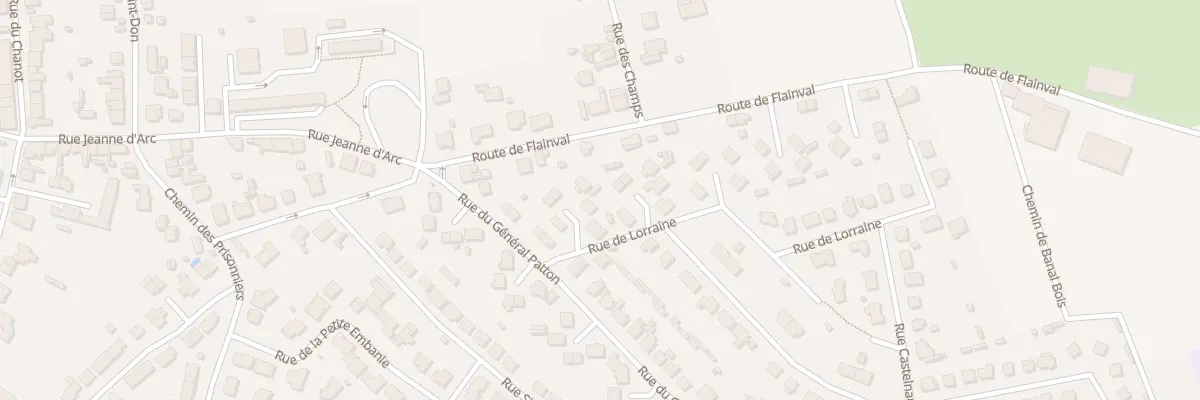 Plan du 7 Rue de Lorraine à Dombasle-sur-Meurthe