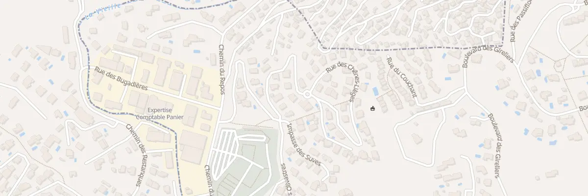 Plan du 20 Rue des Chênes Lièges au Lavandou