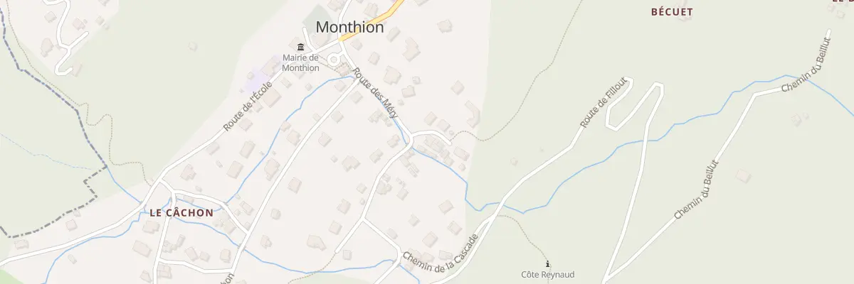 Plan du 30 Che des Bonvin à Monthion