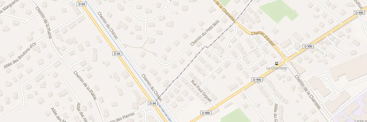Plan du 181 Che du Petit Bois à Gilly-sur-Isère