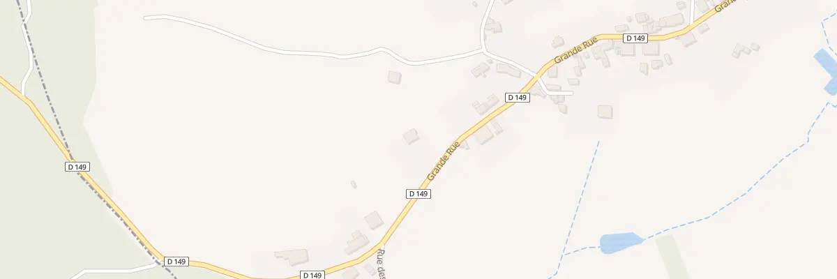 Plan du 5 Grande Rue à La Vaivre