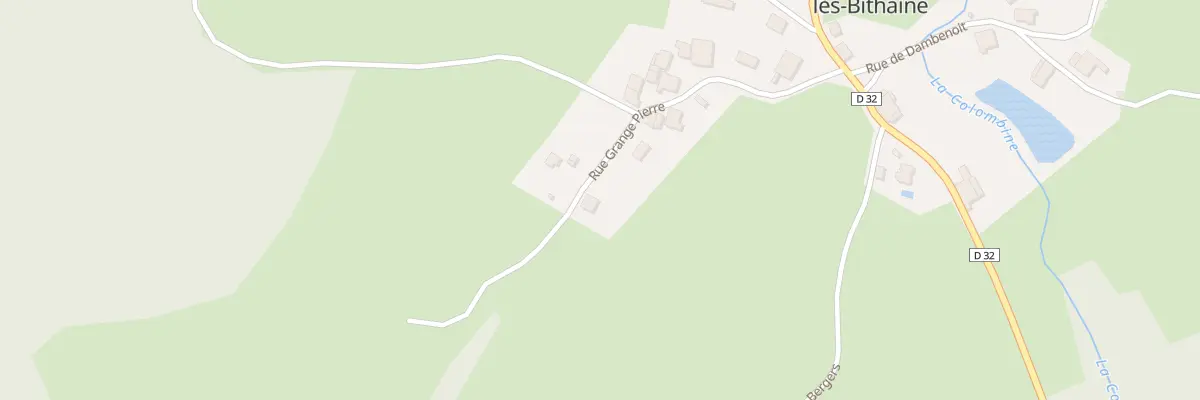 Plan du 7 Rue Grange Pierre à Dambenoît-lès-Colombe