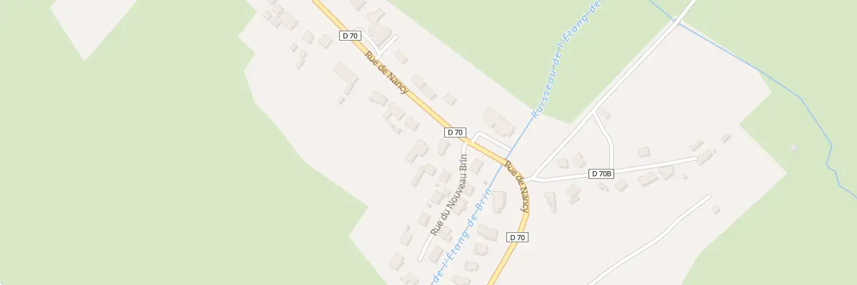 Plan du 36 Rue de Nancy à Brin-sur-Seille
