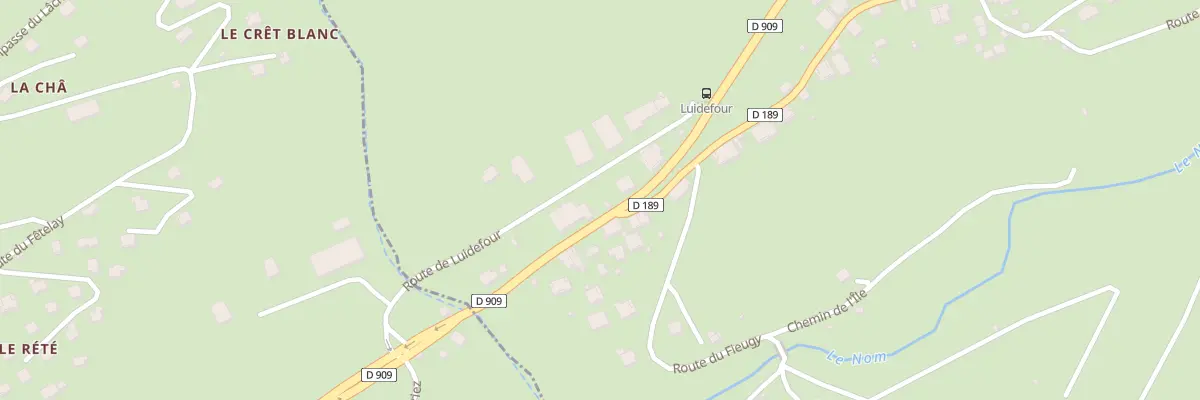 Plan du 5282 Luidefour aux Villards-sur-Thônes