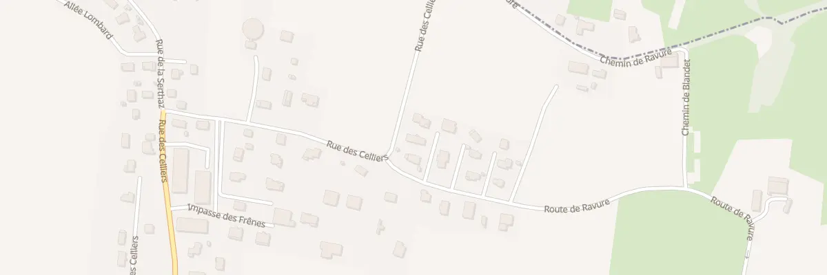 Plan du 1018 Rue des celliers à Saint-Pierre-en-Faucigny