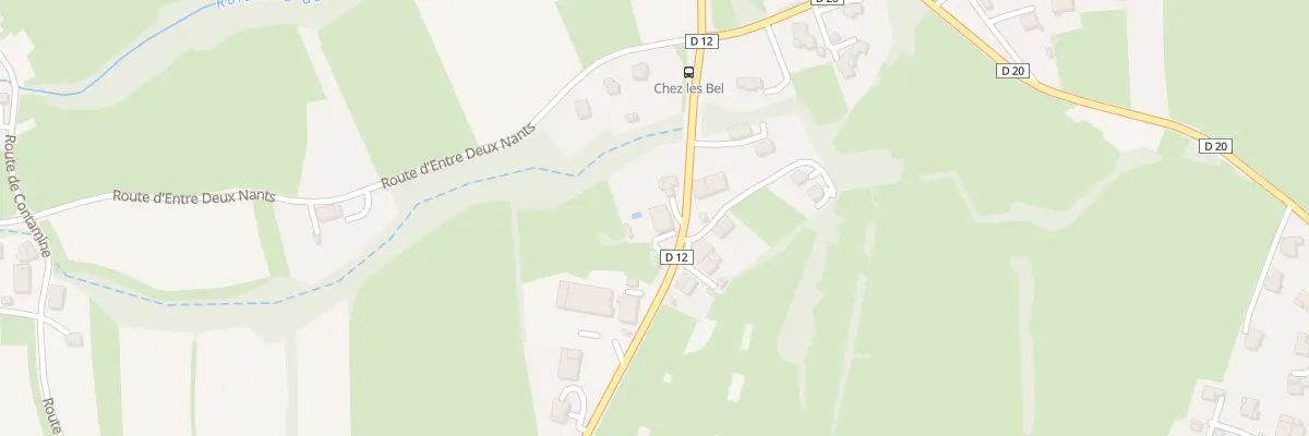 Plan du 601 Rte de Peillonnex à Faucigny