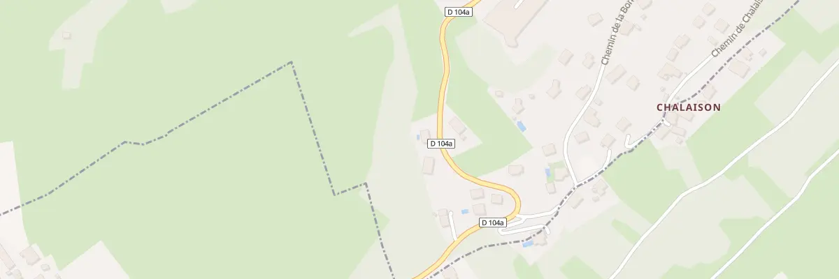 Plan du 513 Rte du Fort du Villard à Mercury