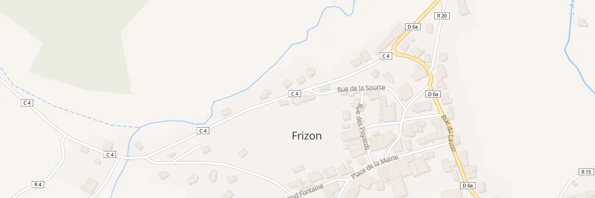 Plan du 145 Rue de la Source à Frizon