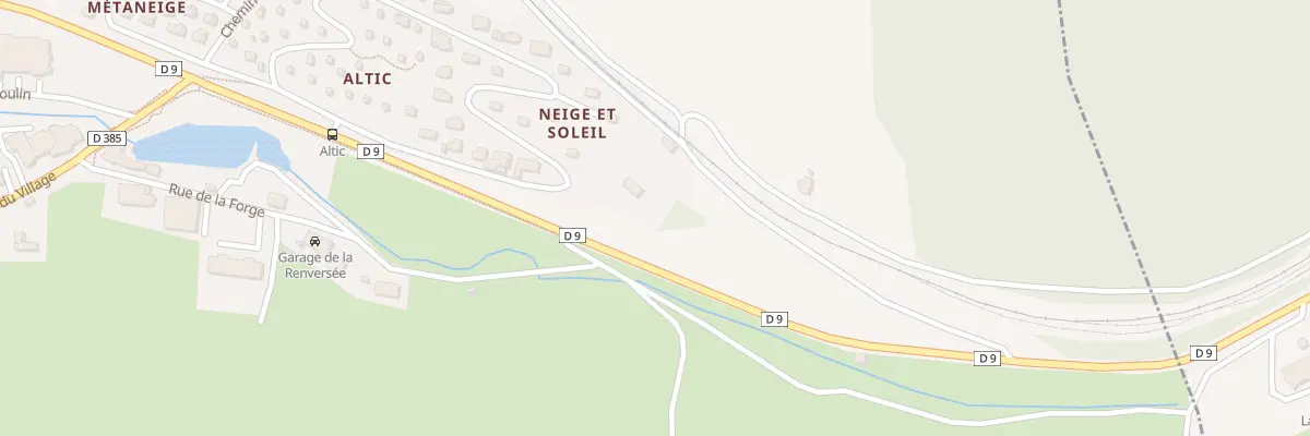 Plan du 62 Neige et Soleil à Métabief