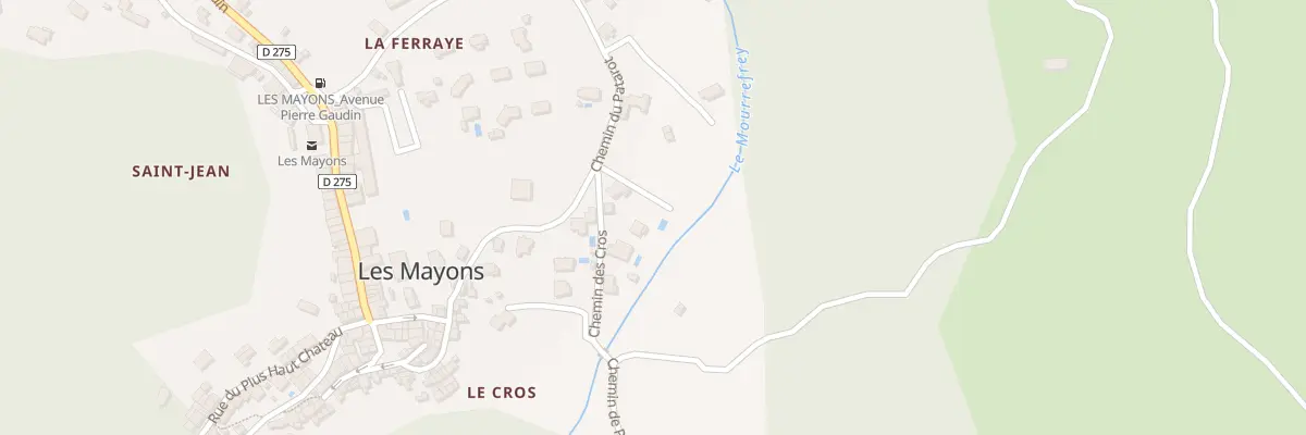 Plan du 5288 Le Moulin aux Mayons