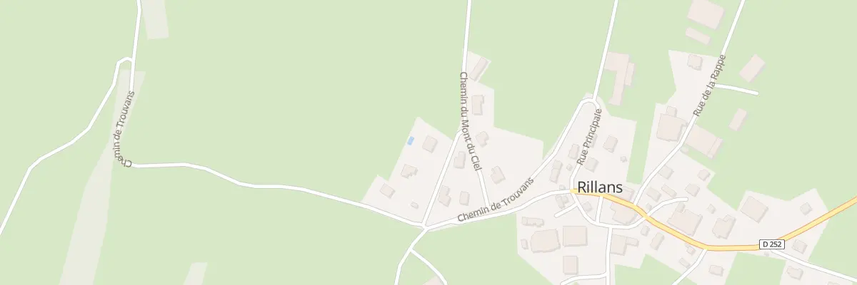 Plan du 5000 Chem des Journaux à Rillans