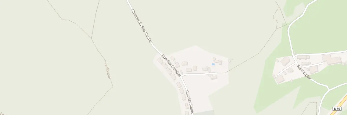 Plan du 2 Rue des Combes à Baume-les-Dames