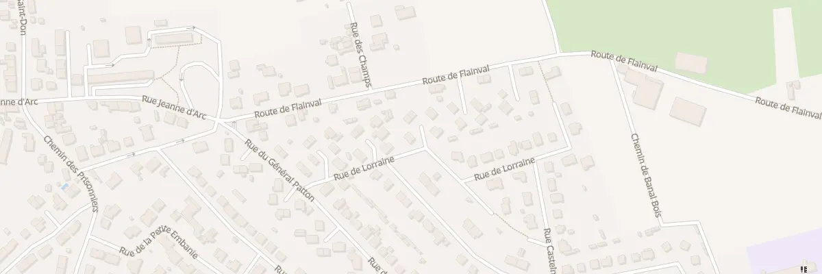 Plan du 23 Rue de Lorraine à Dombasle-sur-Meurthe
