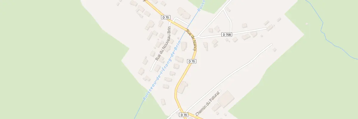 Plan du 42 Rue de Nancy à Brin-sur-Seille