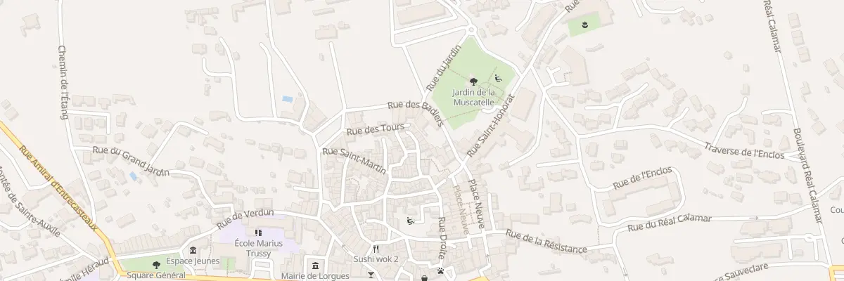 Plan du 12 Rue de la Citadelle à Lorgues