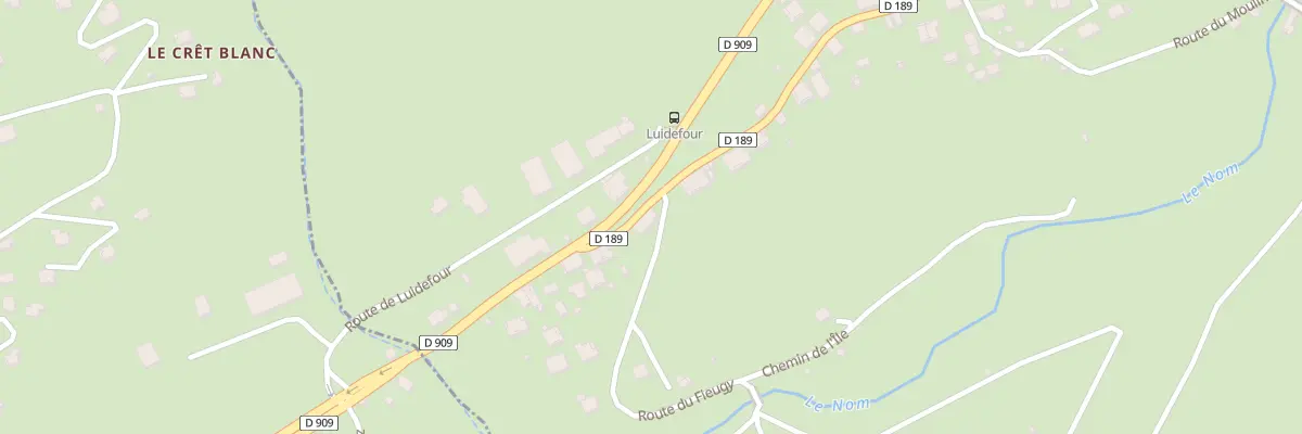Plan du 881 Rte du Village aux Villards-sur-Thônes