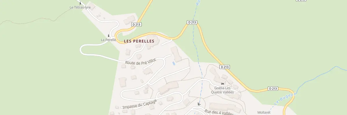 Plan du 820 Rte de Pré Villiot à Saint François Longchamp