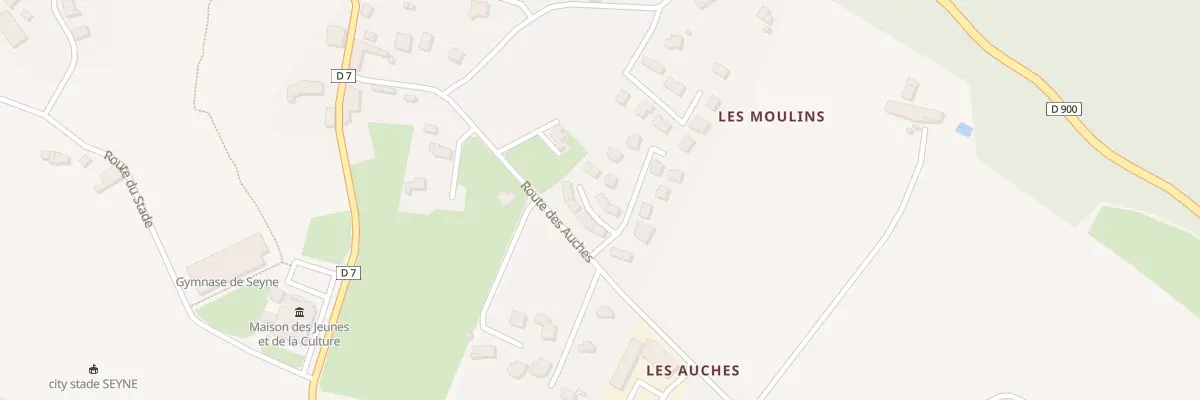Plan du 2 Lot Le Pre du Moulin à Seyne