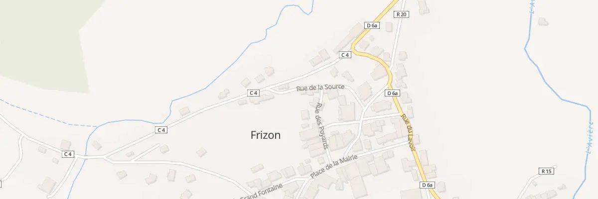 Plan du 113 Rue de la Source à Frizon