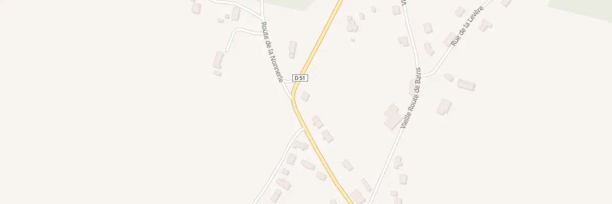 Plan du 20 Rte d’Epinal à Uzemain