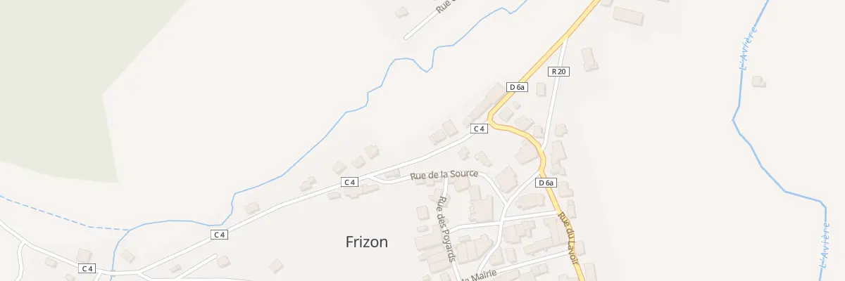 Plan du 66C Rue du Poinsot à Frizon