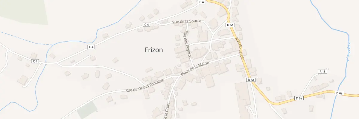 Plan du 11 Rue des Poyards à Frizon