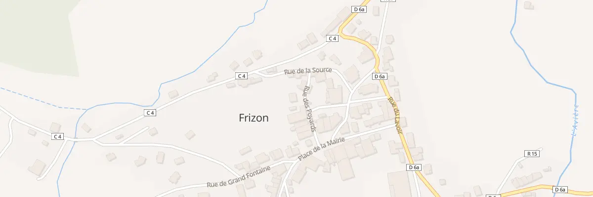 Plan du 67 Rue des Poyards à Frizon