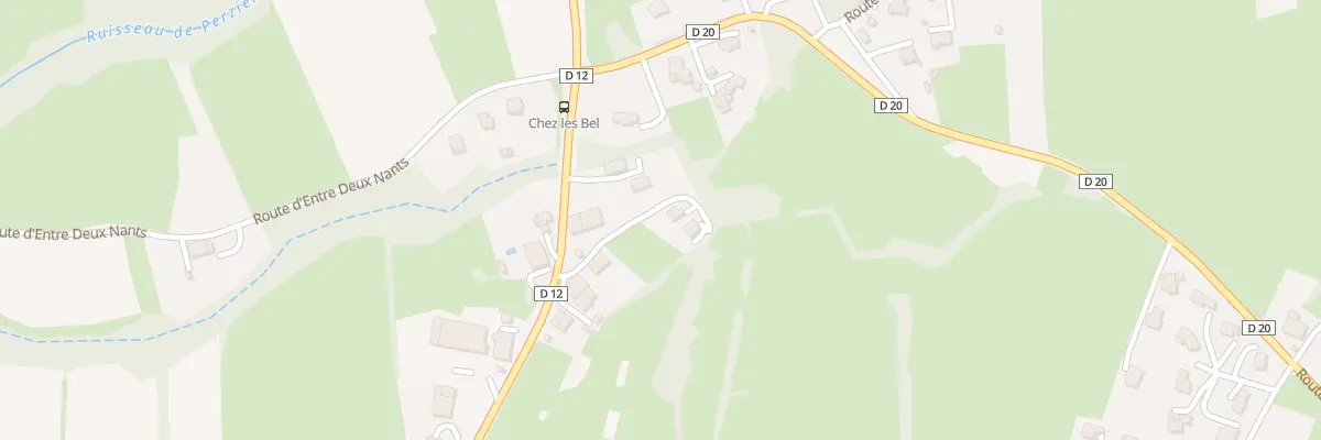 Plan du 126 Che de Colothée à Faucigny