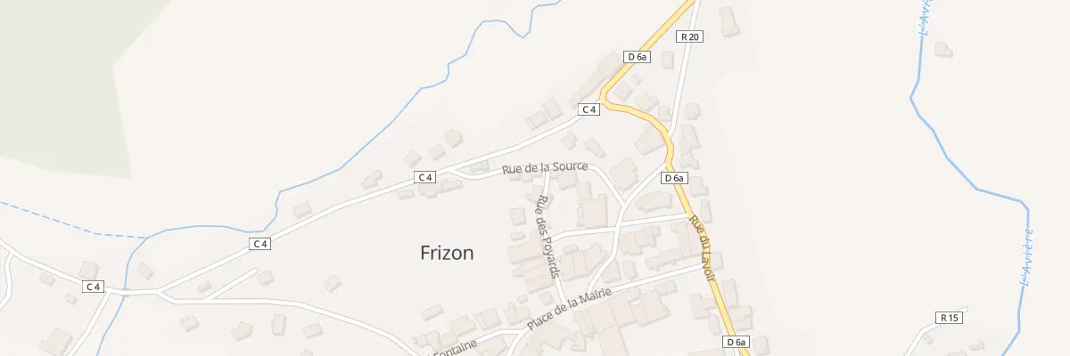 Plan du 99 Rue de la Source à Frizon