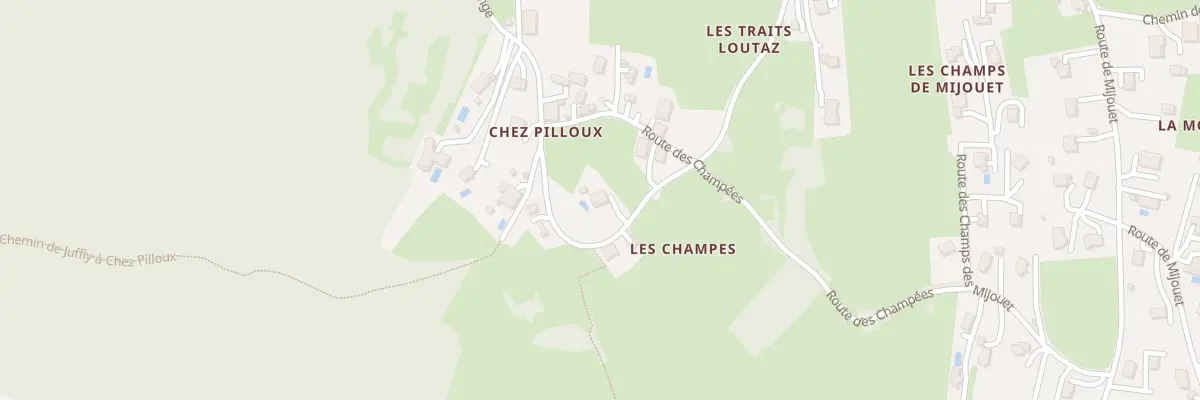 Plan du 670 Rte de Chez Pilloux à Fillinges