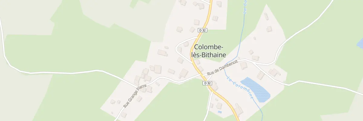 Plan du 1 Rue des Vieilles Vignes à Dambenoît-lès-Colombe