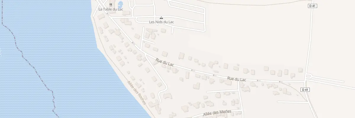 Plan du 33 Rue du Lac à Sanchey