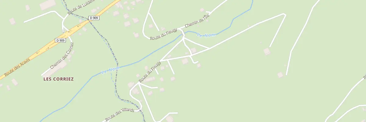 Plan du 54 Che de Plan Rocher aux Villards-sur-Thônes