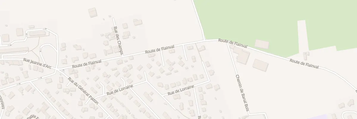 Plan du 31 Rue de Flainval à Dombasle-sur-Meurthe
