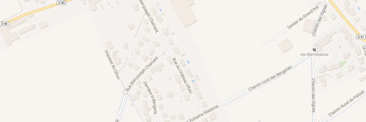 Plan du 3 Rue du Château d’Eau à Haraucourt