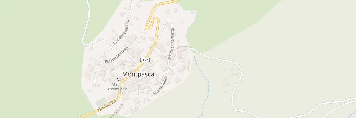 Plan du 6029 Montpascal à La Tour-en-Maurienne